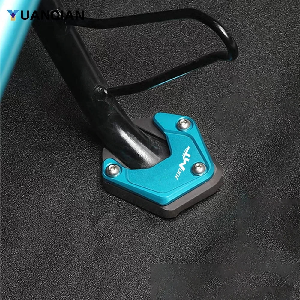 For CFMOTO CF MOTO 700MT 700 MT 700 MT700 2022 2023 2024 Motorcycle Kickstand Foot Side Stand Extension Enlarger Plate Pad Parts