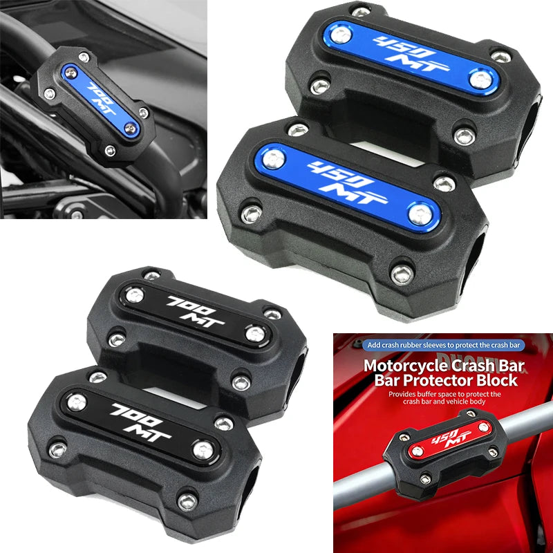 2026 NEW For CFMOTO 450MT 700MT 700 450 MT Motorcycle Bumper Blocks Engine Guard Bumper Accessories LOGO 450MT/700MT