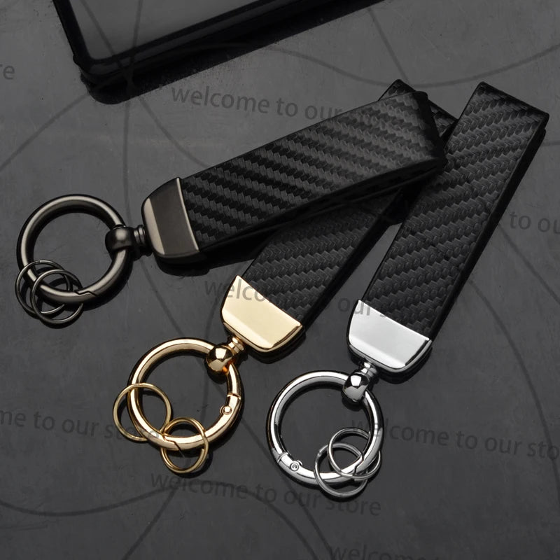 For CFMOTO 450MT 700MT MT Logo Emblem Motorcycle Carbon Fiber Leather Zinc Alloy Keychain Microfiber Key Chain Accessories