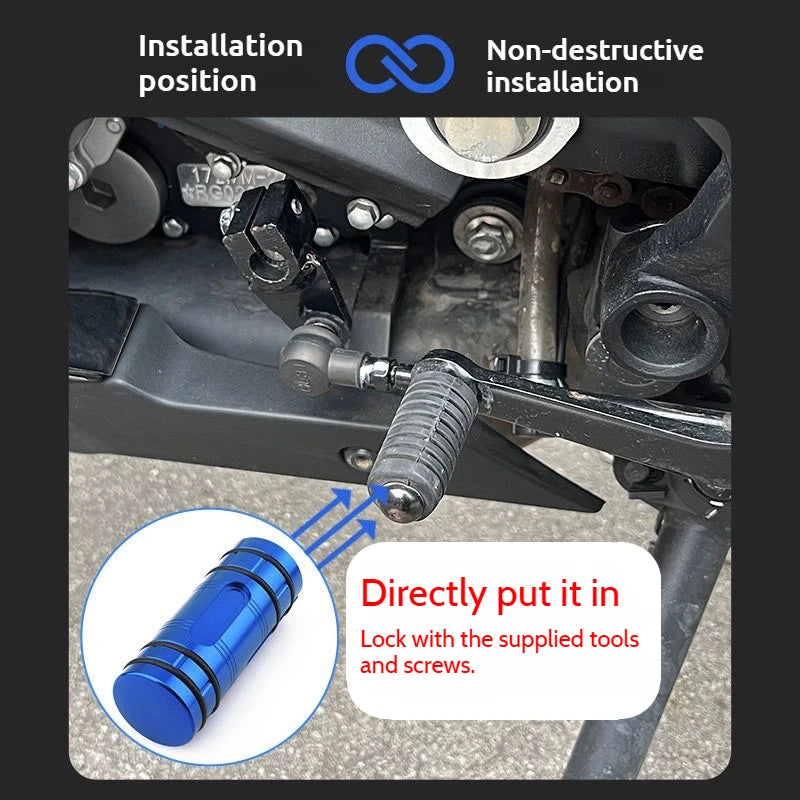 For CFMOTO CF MOTO 450CLC CLC 450/250 450CL-C CLX700 450MT/700MT/800MT Motorcycle Gear Shift Lever Tip Extension Enlarger Pedal