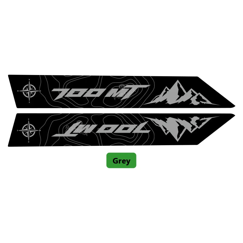 POSFIRA Motorcycle Front Fender Stickers Vinyl Decals for CF Moto 700 MT CFMoto 700MT MT700 2025 Mudguard Decoration Accessories