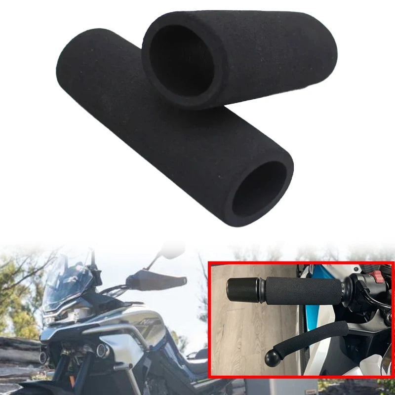 Fit For CFMOTO 450MT 650MT 700MT 800MT 800NK MT450 650 700 800 Motorcycle Anti Vibration Handle Bar Foam Comfort Slip Over Grips