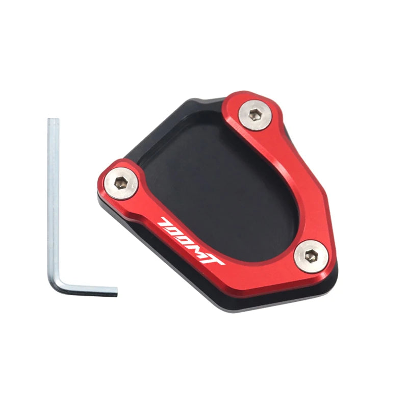 Motorcycle Modification Accessories Enlarged Pad Side Stand Support Kickstand for CFMOTO 700MT MT700 700 MT 2025 2026