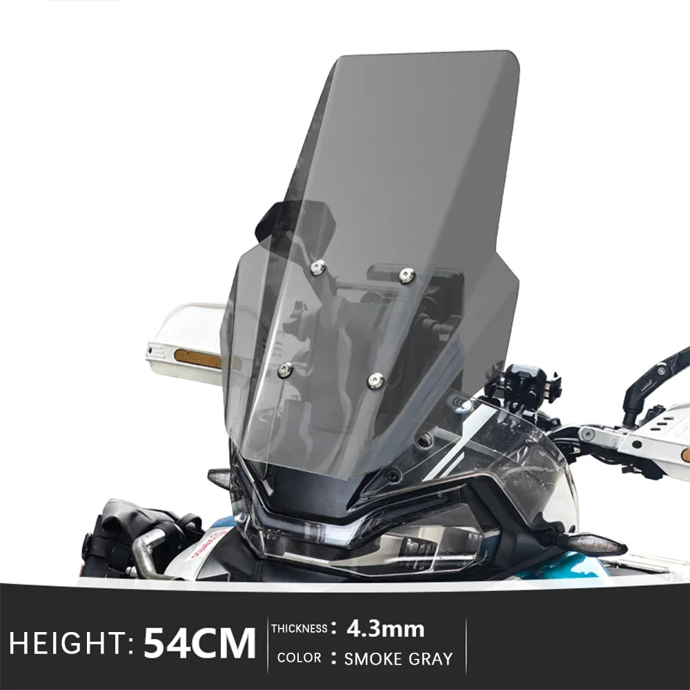 Motorcycle Front Windshield For CF-MOTO MT700 MTX800 800MT-X Motorcycle Windscreen for CFMOTO 700MT 800 MT-X MTX