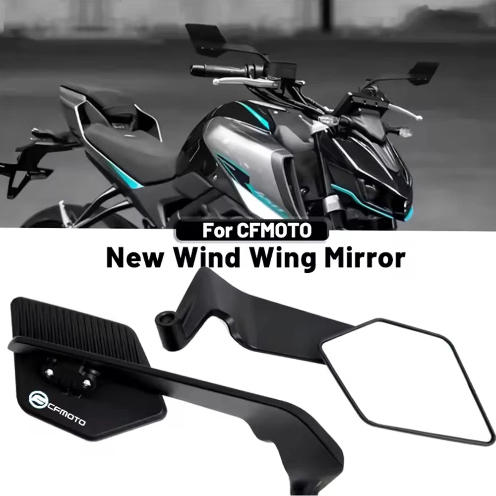 For cfmoto 800mt 650mt 700clx 150 250 nk 300 400 650 cf500 cf650 800nk Rotation Adjustable Motorcycle Side Rearview Mirrors
