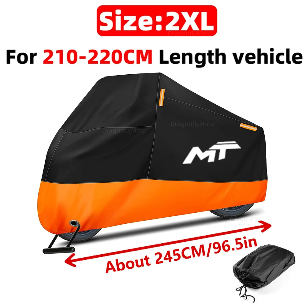 For Cfmoto Cf moto 450Mt 650Mt 700Mt 800Mt 450 700 800 Mt Motorcycle Cover Thick 210D Waterproof Outdoor Uv Protective Dust Rain