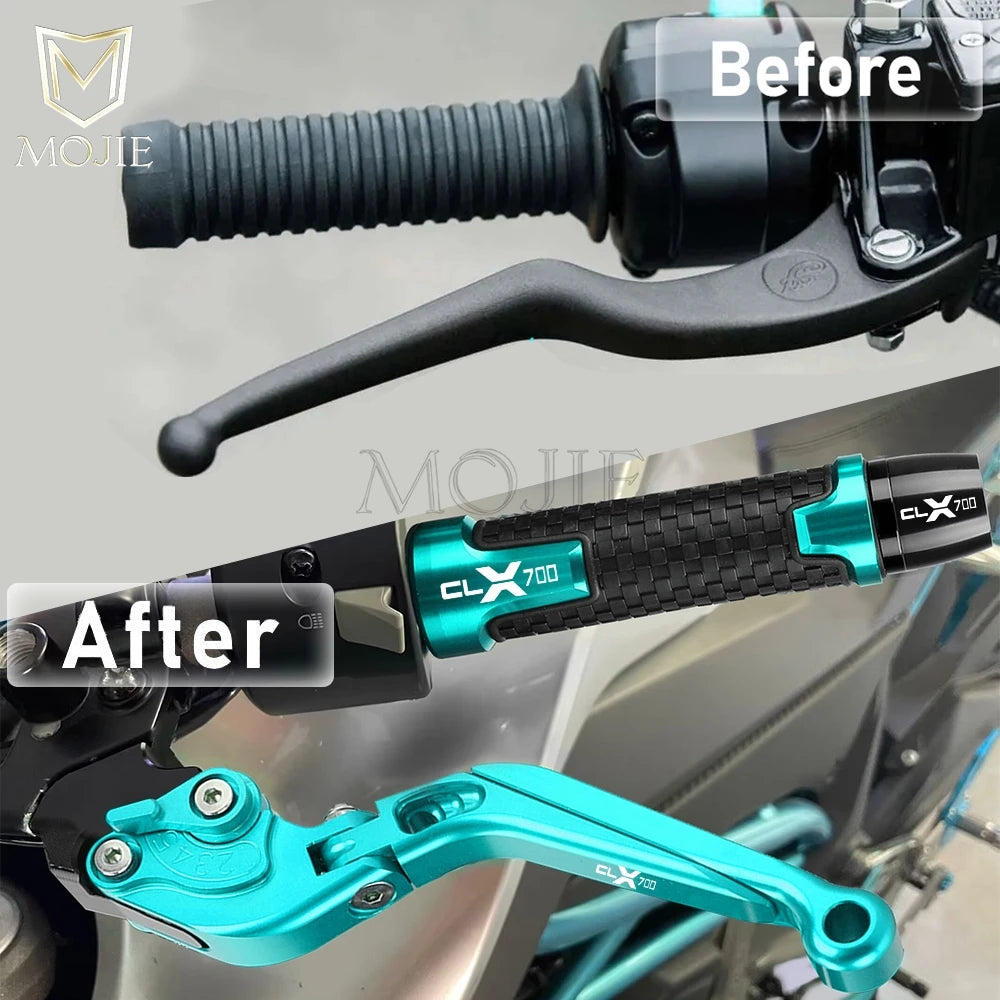 For CFMOTO 700CLX Adventure 700CL-X CLX 700 CL-X 2021 2022 2023 2024 Brake Clutch Levers Moto Adjustable Folding Brake Lever