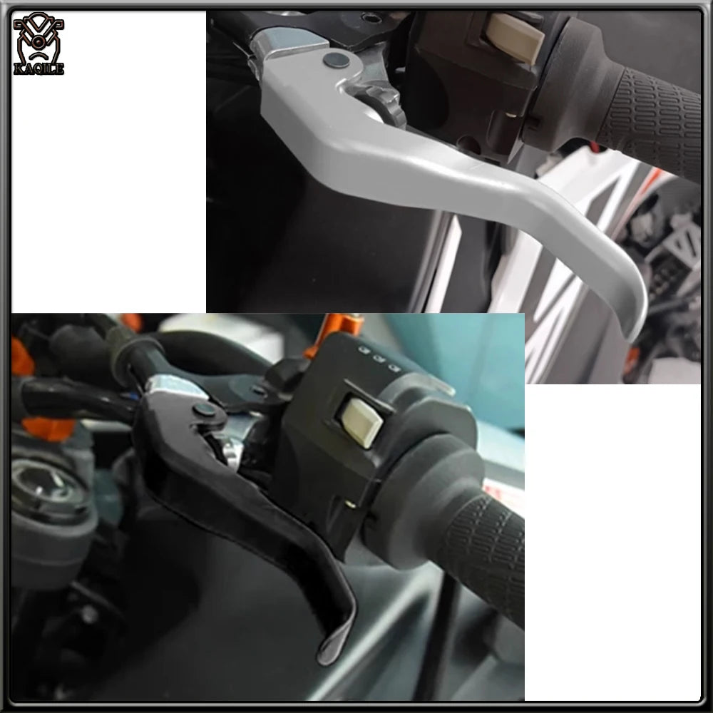 For CFMOTO 450MT 700MT 800MT 800MTX 800 MT-X 675NK Motorcycle Two Finger 10% Force Reduction Shorty Stunt  Clutch Levers