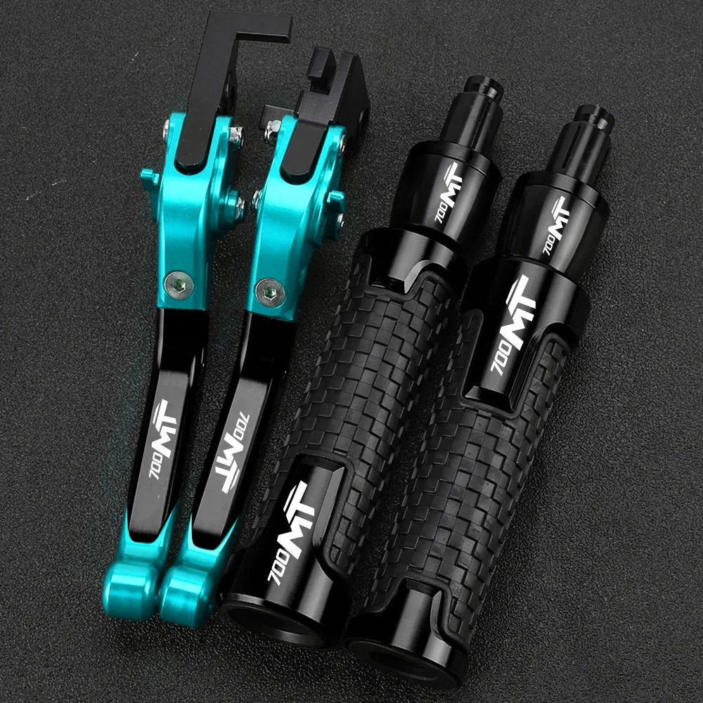 For CFMOTO CF MOTO 700MT 700 MT 700 CF700MT 2023 2024 2025 Motorcycle Brake Clutch Levers Handlebar Handle Hand Grips Ends Caps