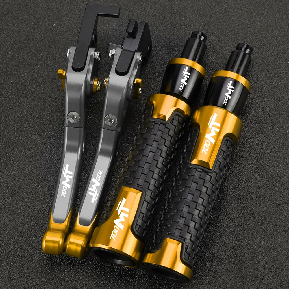 For CFMOTO CF MOTO 700MT 700 MT 700 CF700MT 2023 2024 2025 Motorcycle Brake Clutch Levers Handlebar Handle Hand Grips Ends Caps