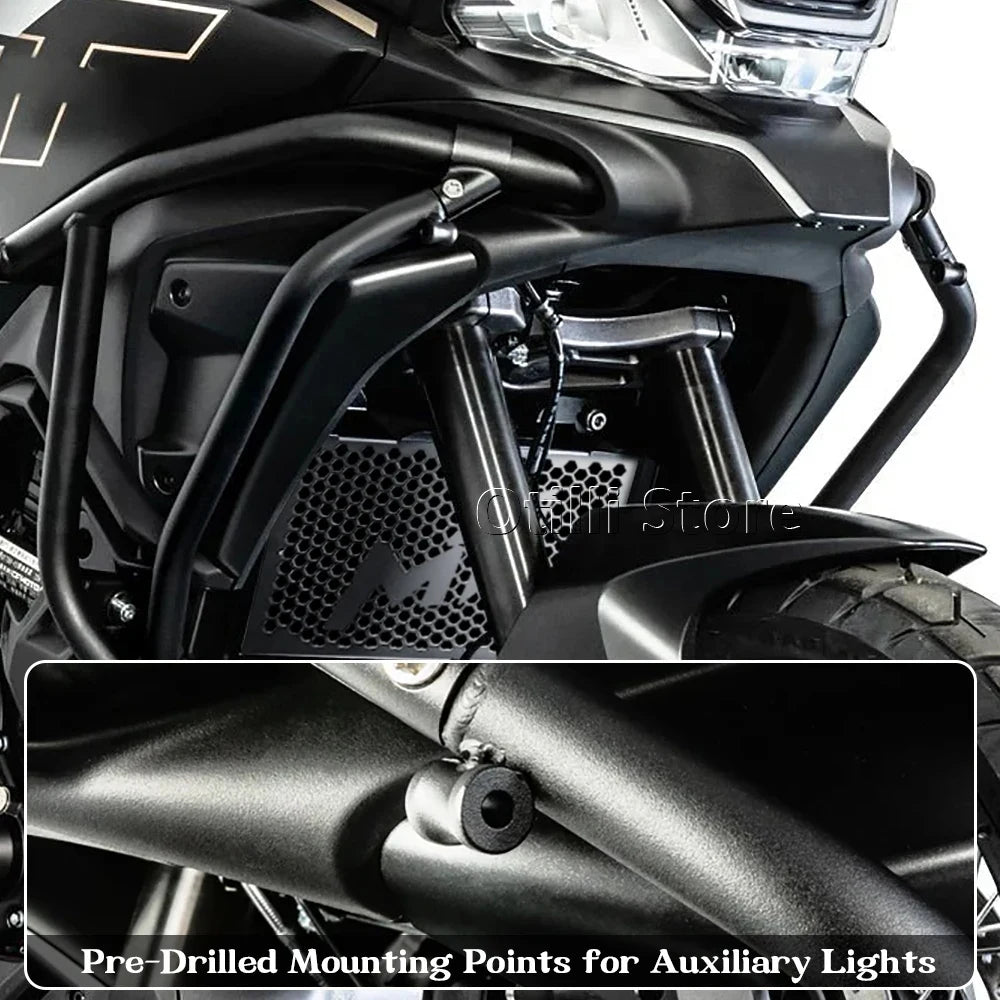 For CFMOTO 700MT 2024 2025 2026 700 MT Accessories Motorcycle Radiator Guard Cover Grille Protector Stainless Steel Mesh Grill