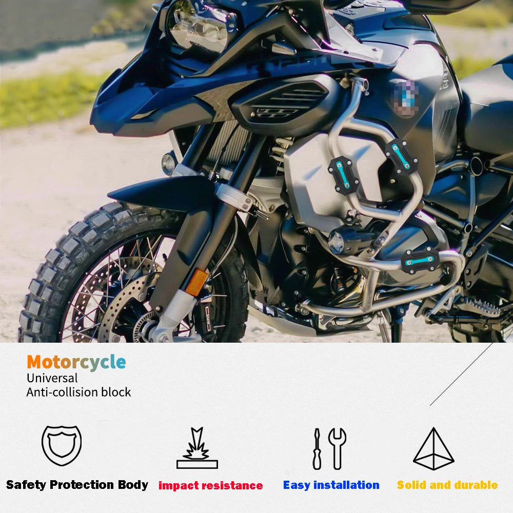 FOR CFMOTO 150 250 300 650 400 NK 400GT CF MOTO 800 MT 650MT 700MT 450 Motorcycle Engine Crash bar Protection Bumper Guard Block