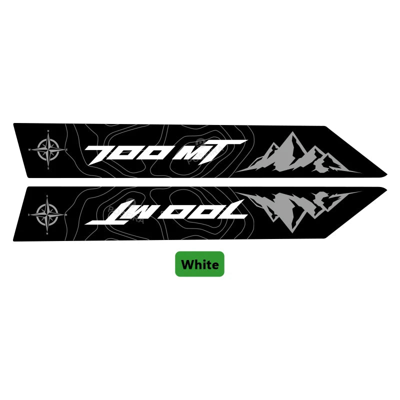 POSFIRA Motorcycle Front Fender Stickers Vinyl Decals for CF Moto 700 MT CFMoto 700MT MT700 2025 Mudguard Decoration Accessories