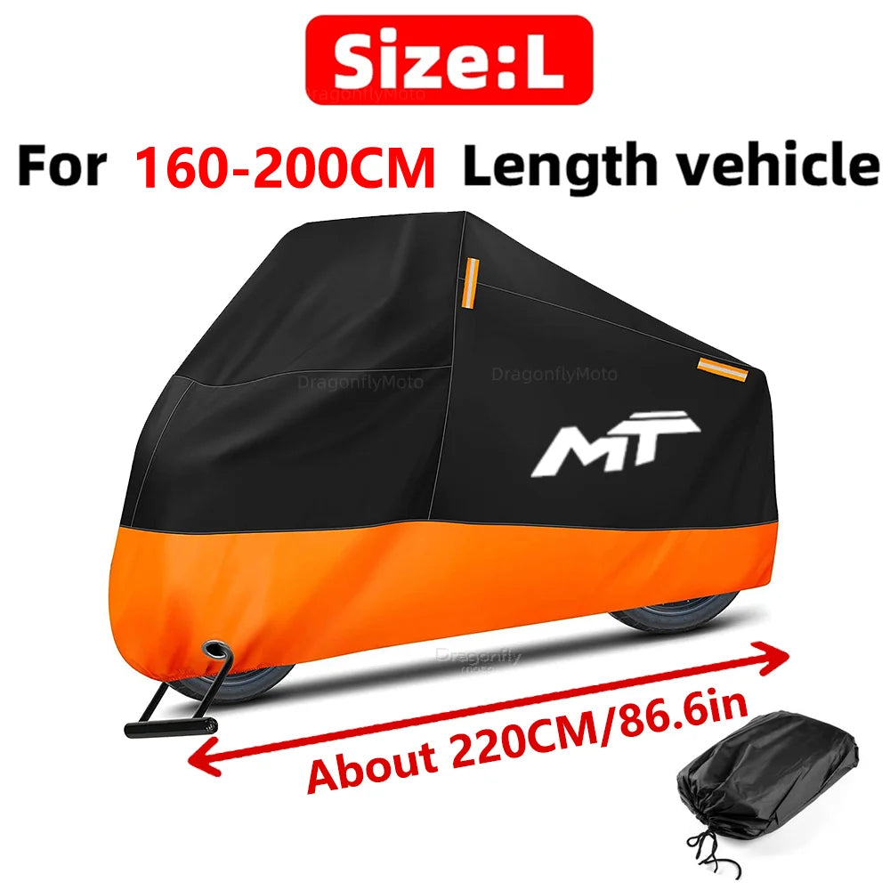 For Cfmoto Cf moto 450Mt 650Mt 700Mt 800Mt 450 700 800 Mt Motorcycle Cover Thick 210D Waterproof Outdoor Uv Protective Dust Rain