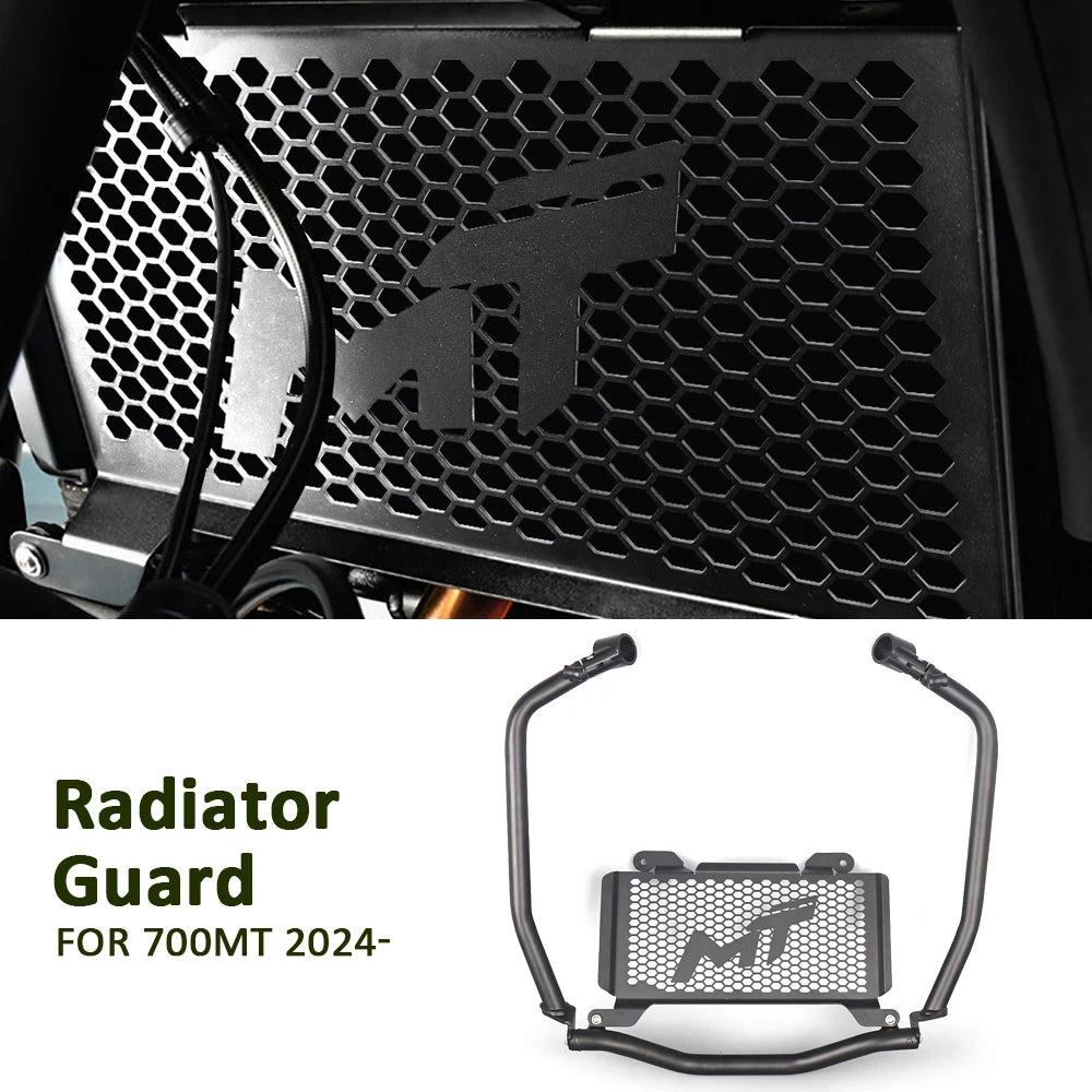 For CFMOTO 700MT 700 MT 2024 2025 2026 New Radiator Grille Motorcycle Accessories Cover Guard 700mt MT700 Radiator Protector