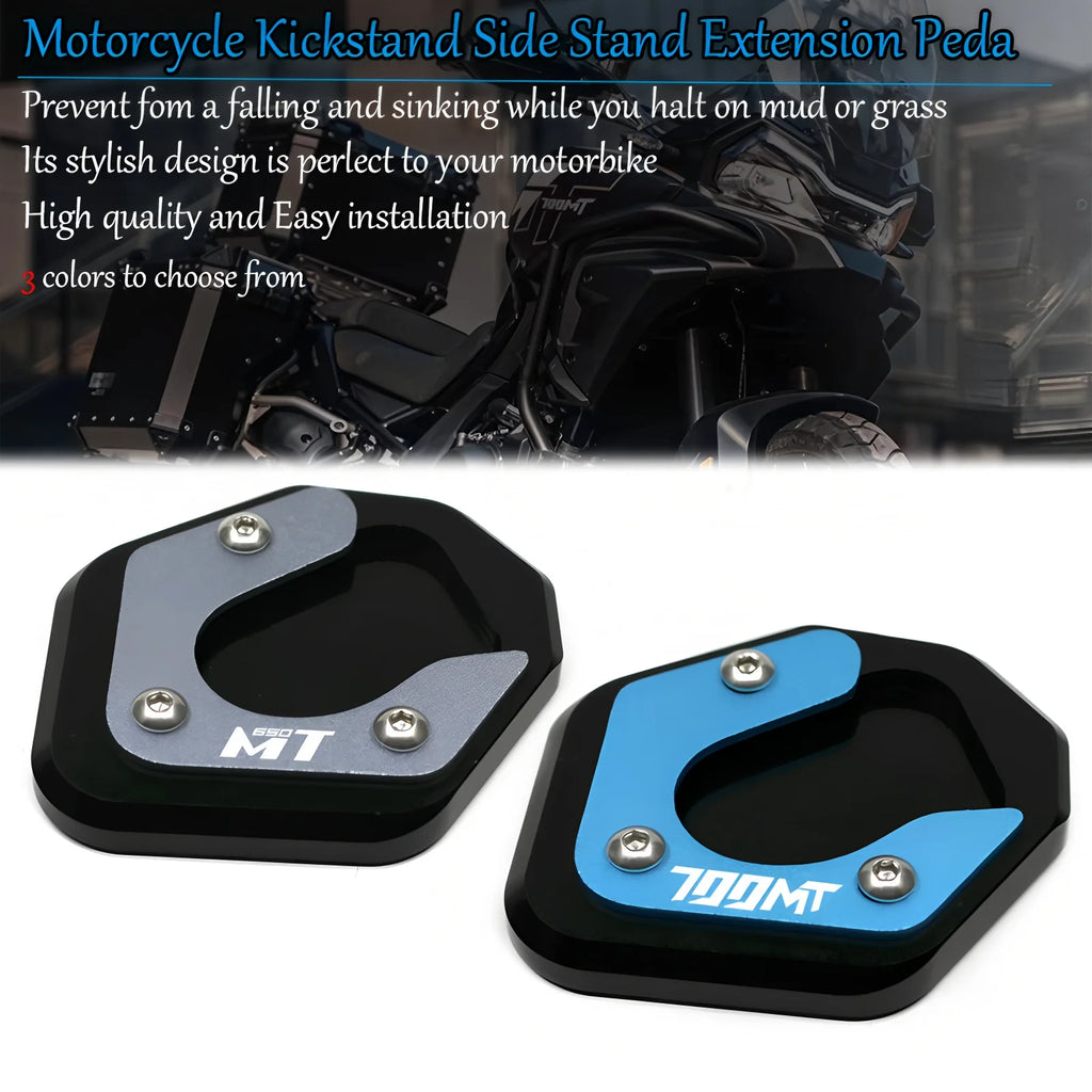 Fit For CFMOTO MT700 700MT 650MT 700 650 MT CF MOTO 650 TR-G 650TR-G Accessories Motorcycle Side Stand Extension Pad Bracket