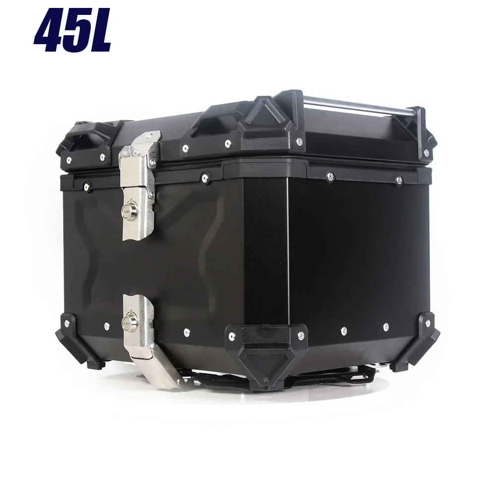 35L 45L suitable for CFMOTO 700MT motorcycle three box set: side storage box, trunk, side box, aluminum modification accessories