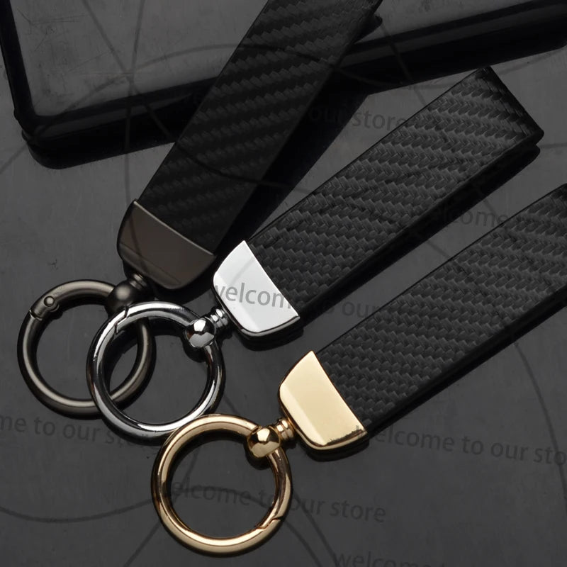 For CFMOTO 450MT 700MT MT Logo Emblem Motorcycle Carbon Fiber Leather Zinc Alloy Keychain Microfiber Key Chain Accessories